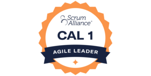 CAL 1-2x1 - moccasoft - Anja Stiedl Certified Agile Leader 1 CAL1