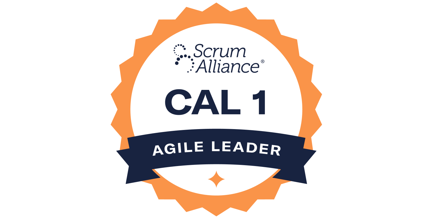 CAL 1-2x1 - moccasoft - Anja Stiedl Certified Agile Leader 1 CAL1